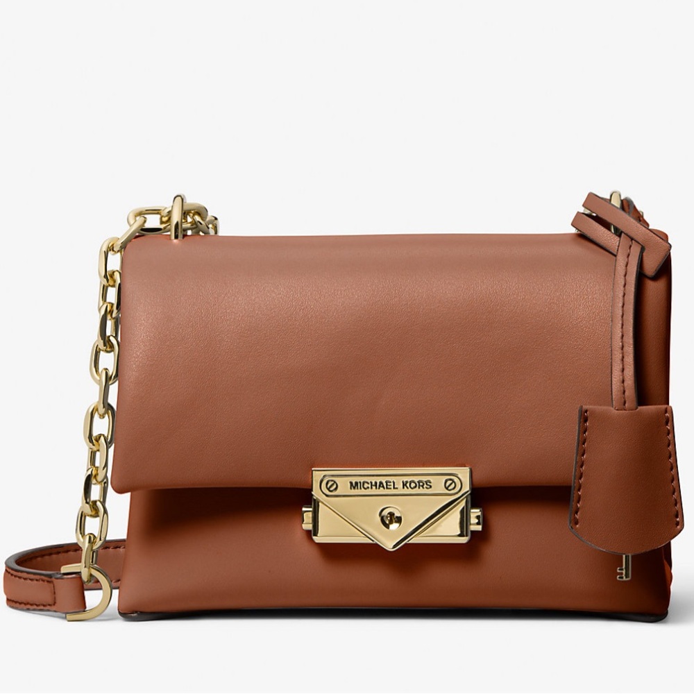 🧳 Michael Kors Brown Cece Small Shoulder Bag 💼 NWT 💼 - Picture 2 of 16